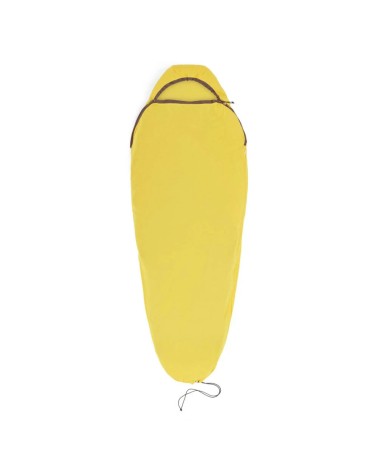 Sea to Summit Reactor Sleeping Bag Liner - Mummy w/ Drawcord- C yellow