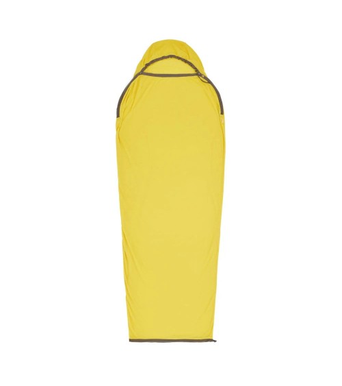 Sea to Summit Reactor Sleeping Bag Liner - Mummy w/ Drawcord- C yellow