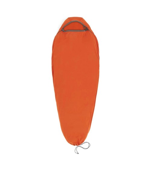 Sea to Summit Reactor Fleece Sleep.Bag Liner Mummy w/Drawcord-S picante red