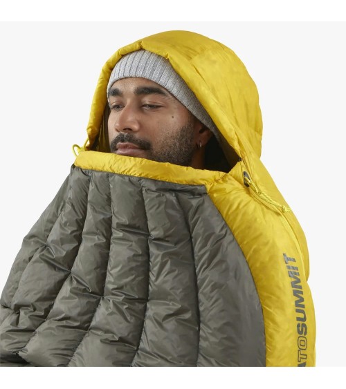 Sea to Summit Spark 7C udusuletäidisega magamiskott Regular beluga black