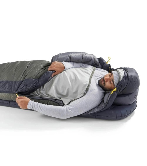Sea to Summit Spark Pro -1C Down Sleeping Bag Long beluga black