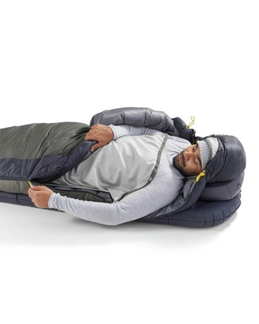 Sea to Summit Spark Pro -1C Down Sleeping Bag Long beluga black