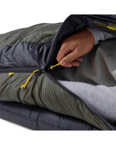 Sea to Summit Spark Pro -1C Down Sleeping Bag Long beluga black
