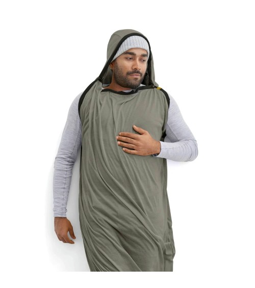 Sea to Summit Reactor Lightweight Liner - Regular pewter grey