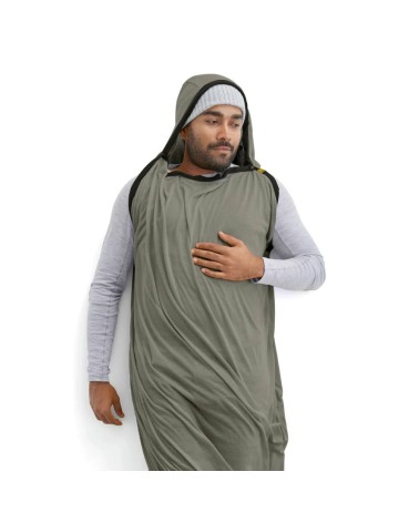Sea to Summit Reactor Lightweight Liner - Regular pewter grey