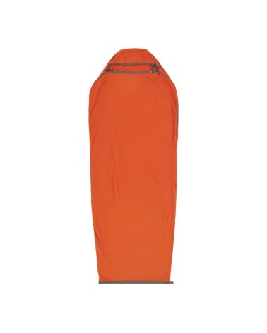Sea to Summit Reactor Fleece magamiskoti sisetekk, mummi kujuline, tõmbenööriga - picante red