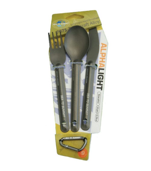 Sea to Summit AlphaLight Cut.set 3pcs(knife,fork,spork)