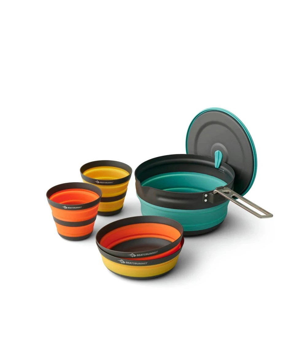 Sea to Summit Frontier UL Collapsible Pot Cook Set w/ 2.2L Pot - [2P] [5 Piece]