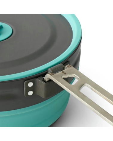 Sea to Summit Frontier UL Collapsible Pot Cook Set w/ 2.2L Pot - [2P] [5 Piece]