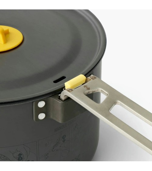 Sea to Summit Frontier UL One Pot Cook Set - [1P] [3-osaline] 2 L pott koos M-suuruses kausi ja isoleeritud kruusiga
