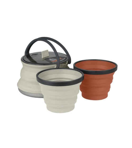 Sea to Summit X-Set: 11 3pc (X-Pot Kettle 1,3 L, 2 X-Mugs)