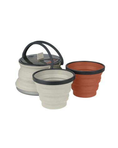 Sea to Summit X-Set: 11 3pc (X-Pot Kettle 1.3L, 2 X-Mugs)