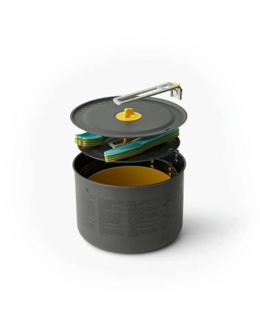 Sea to Summit Frontier UL Two Pot Cook Set - [4P] [14 Piece]