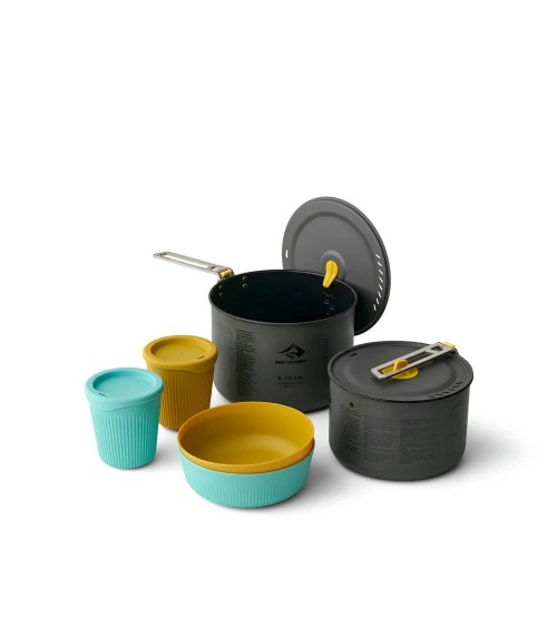 Sea to Summit Frontier UL Two Pot Cook Set - [2P] [6 Piece]