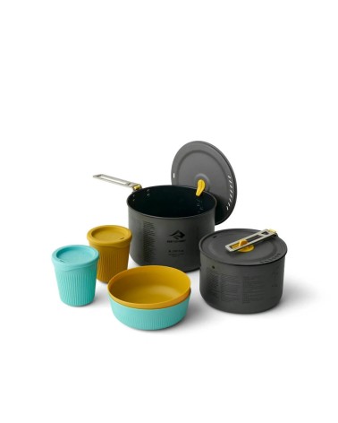 Sea to Summit Frontier UL Two Pot Cook Set - [2P] [6 Piece]