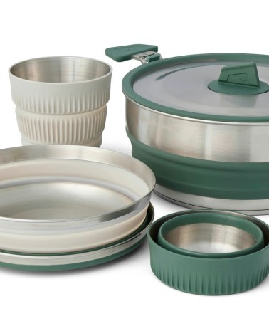 Sea to Summit Detour SS One Pot Cook Set w/ 3L Pot - [2P] [5 Piece]