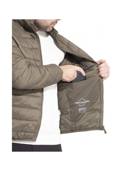 Pentagon Nucleus Puffer Jacket Jope (RAL7013)