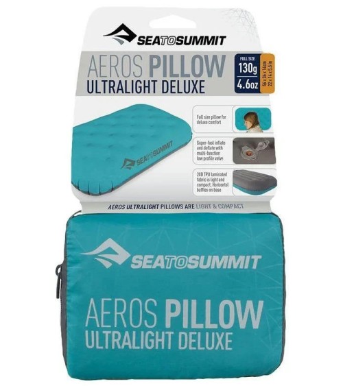 Sea to Summit Aeros Ultralight Pillow Deluxe (various colours)
