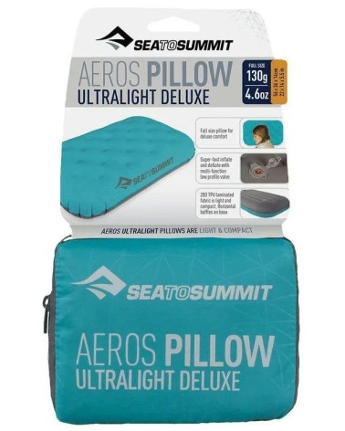 Sea to Summit Aeros Ultralight Pillow Deluxe (various colours)