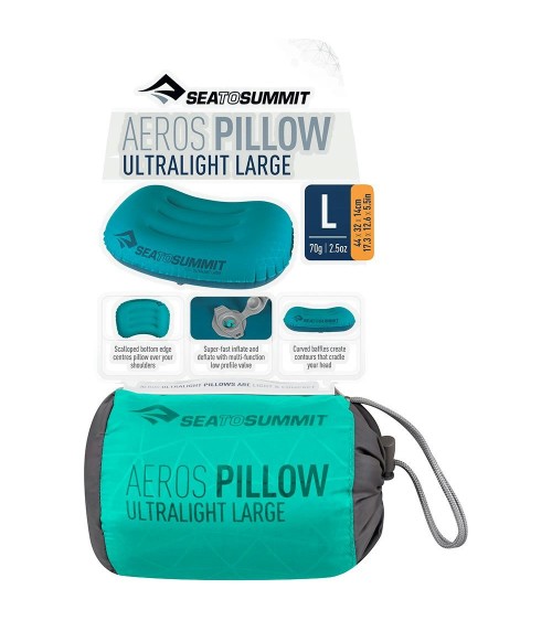 Sea to Summit Aeros Ultralight Pillow Large (various colours)