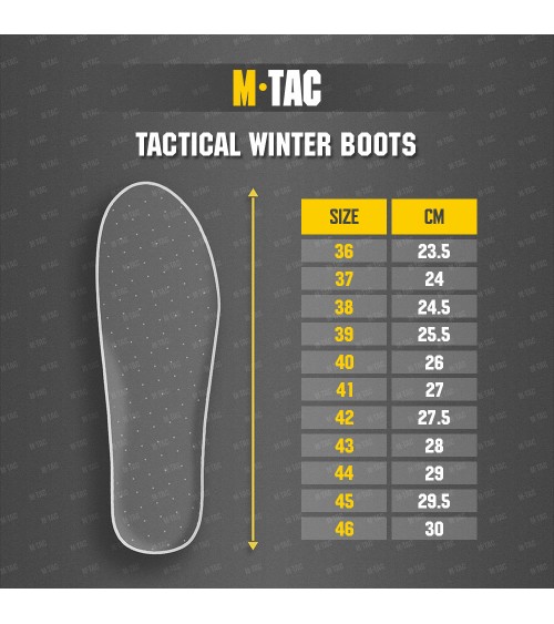 M-TAC Tactical Winter Boots (various colors)