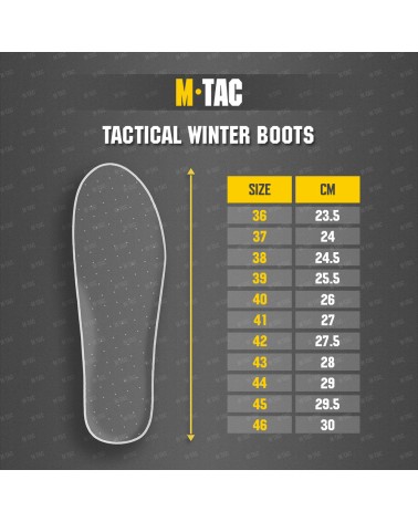 M-TAC Tactical Winter Boots (various colors)