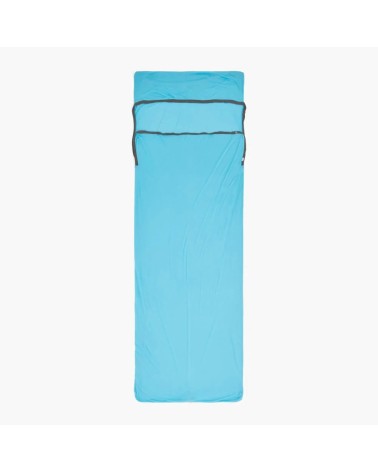 Sea to Summit Breeze Sleeping Bag Liner - Rectangular w/ Pillow Sleeve blue atoll