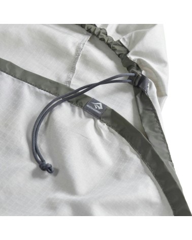 Sea to Summit Silk Blend Sleeping Bag Liner - Rectangular w/ Pillow Sleeve grey