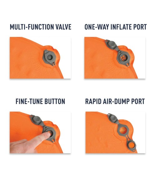 Sea to Summit UltraLight Self Inflating Mat X-Small oranž
