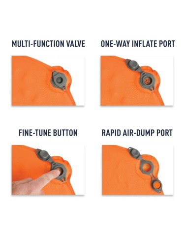 Sea to Summit UltraLight Self Inflating Mat X-Small oranž