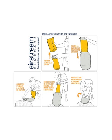 Sea to Summit UltraLight Air Mat Regular yellow