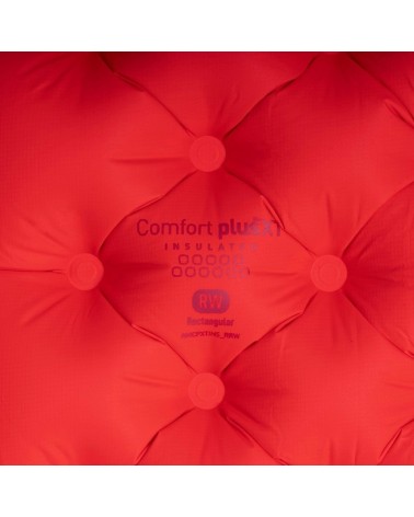 Sea to Summit Comfort Plus XT Insul. Air Mat Rectang. Reg.Wide punane