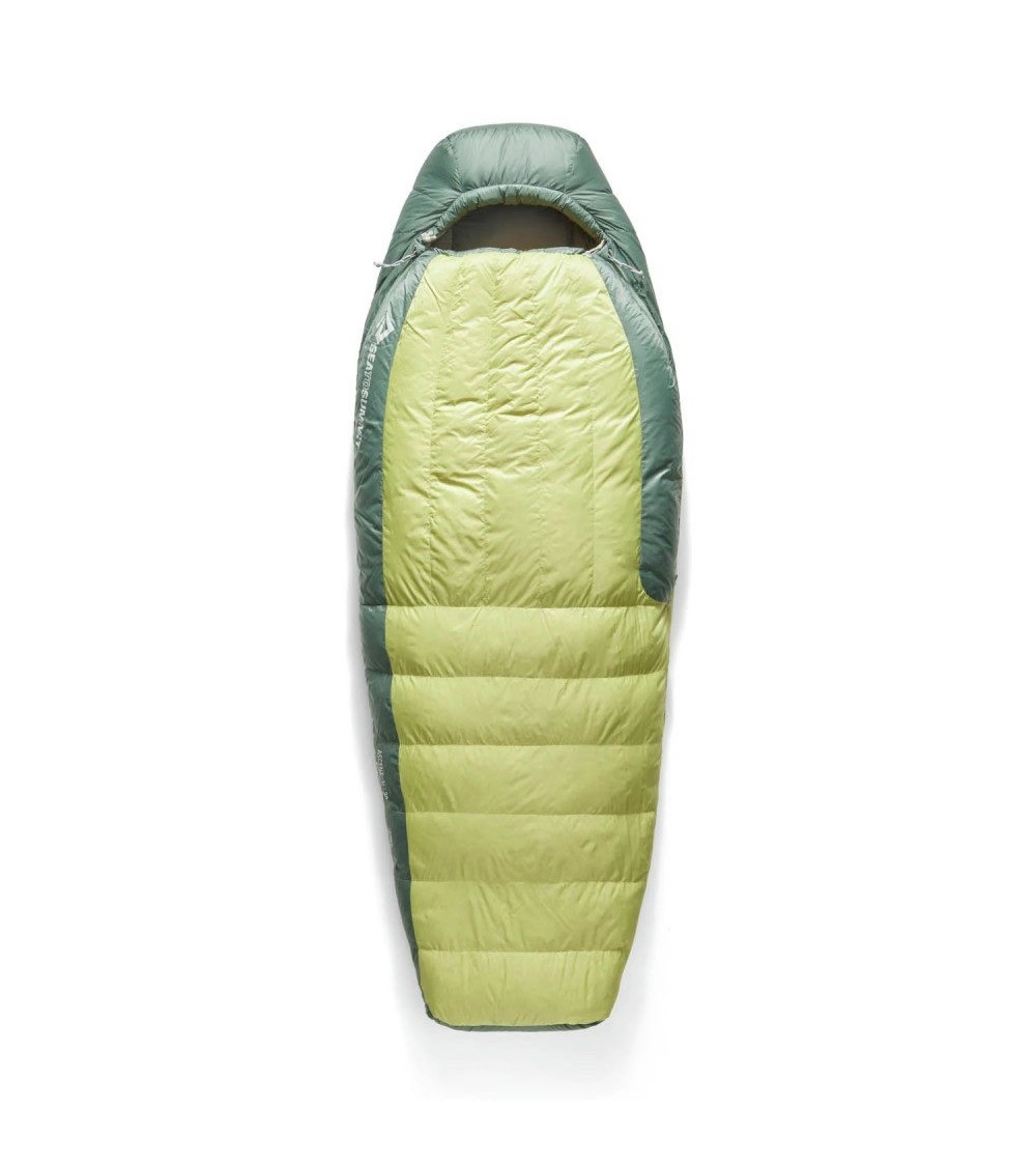 Sea to Summit Ascent Women's -9C Down Sleeping Bag Long celery green