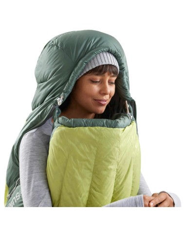 Sea to Summit Ascent Women's -9C Down Sleeping Bag Long celery green