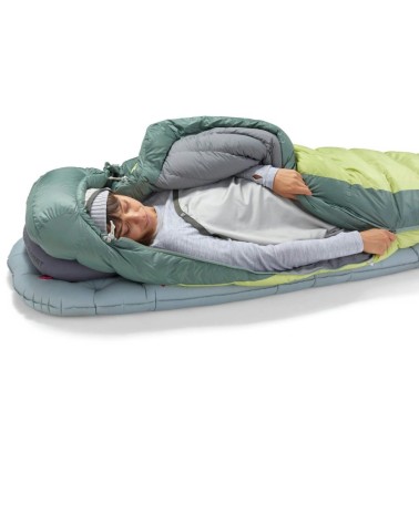 Sea to Summit Ascent Women's -9C Down Sleeping Bag Long celery green