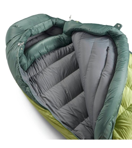 Sea to Summit Ascent Women's -9C Down Sleeping Bag Long celery green