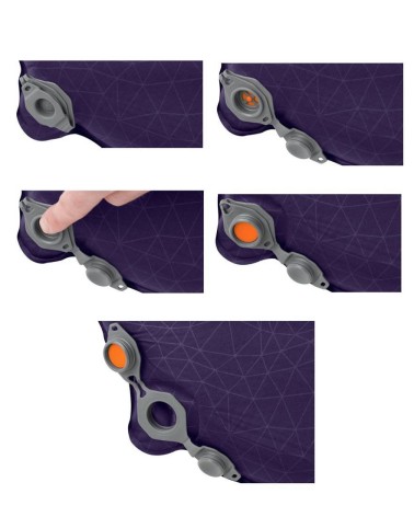 Sea to Summit Comfort Plus Self Inflating Mat Women's Large blackberry