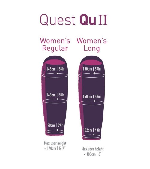 Sea to Summit Quest QuI - Women's Regular grape/blackberry