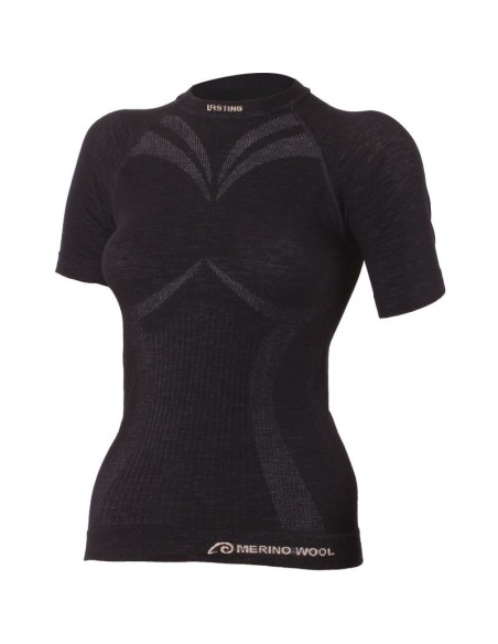 Lasting Merino särk naistele WALBA (must)