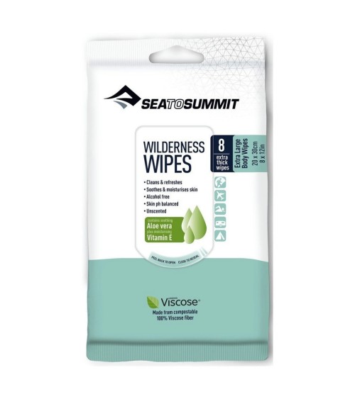 Sea to Summit Wilderness Wipes Extra Large - Packet of 8 wipes