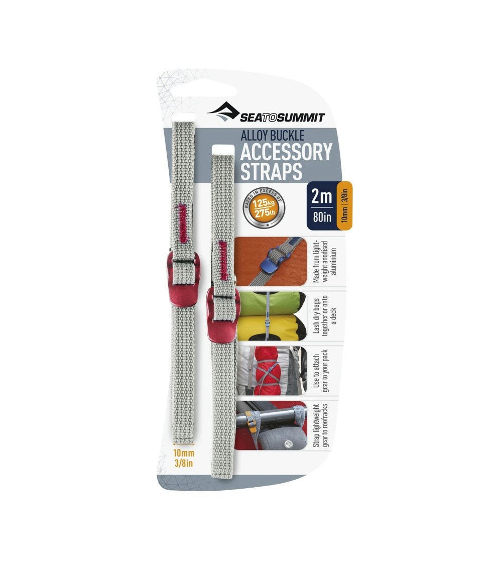 Sea to Summit Accessory Strap 10mm Webbing - 2.0m red