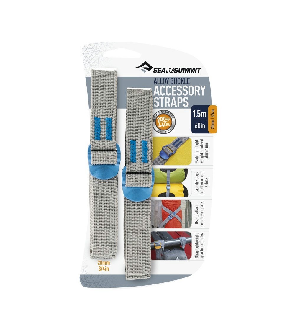 Sea to Summit Accessory Strap 20mm Webbing - 1.5m blue