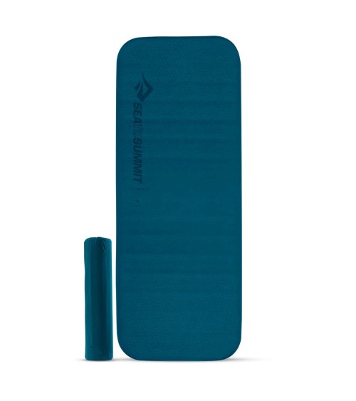 Sea to Summit Comfort Deluxe isetäituv matt Large Wide tumesinine