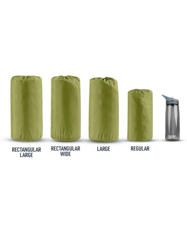 Sea to Summit Camp Mat Self Inflating Mat Reg.Rectang. Wide green