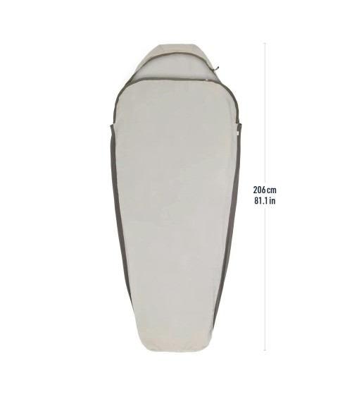 Sea to Summit Silk Blend Sleeping Bag Liner - Mummy - S grey