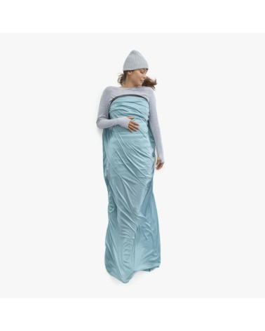 Sea to Summit Comfort Blend Sleeping Bag Liner - Rectangular aqua sea blue
