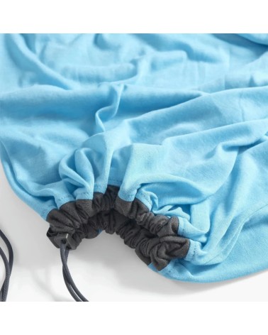 Sea to Summit Breeze Sleeping Bag Liner - Mummy w/ Drawcord - C blue atoll