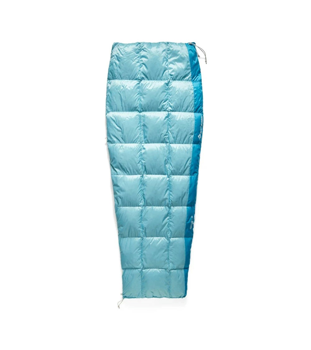 Sea to Summit Traveller 7C Down Sleeping Bag Long aqua sea blue