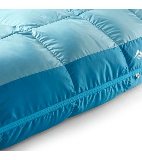 Sea to Summit Traveller 7C Down Sleeping Bag Long aqua sea blue