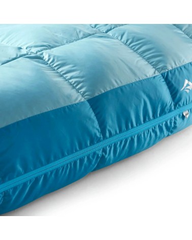 Sea to Summit Traveller 7C Down Sleeping Bag Long aqua sea blue